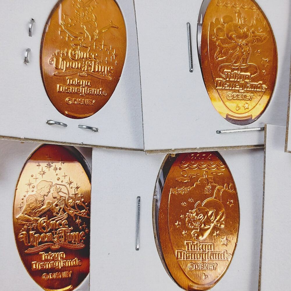 Tokyo Disneyland 2014 Pressed Coins - 16 Pressed Pennies - Picture 12 of 14